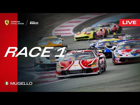 LIVE Ferrari Challenge Europe - Mugello, Race 1