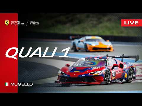 LIVE Ferrari Challenge Europe - Mugello, Qualifying 1