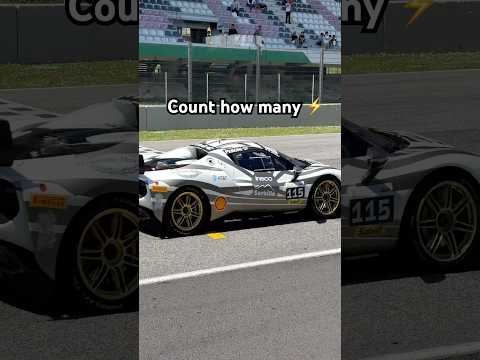 How many passes? 👀#FerrariChallenge