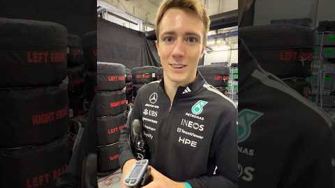 Fred teaches us how we communicate with each other over team radio 📻🎙️#f1 #formula1 #mercedesf1