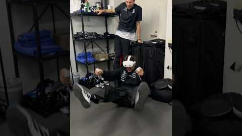 Kimi tries VR for the first time!!! #MercedesF1 #F1 #KimiAntonelli