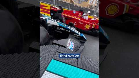 Kimi Antonelli on last year’s crazy LEGO race in Miami! 😅 #f1 #mercedesf1 #kimiantonelli