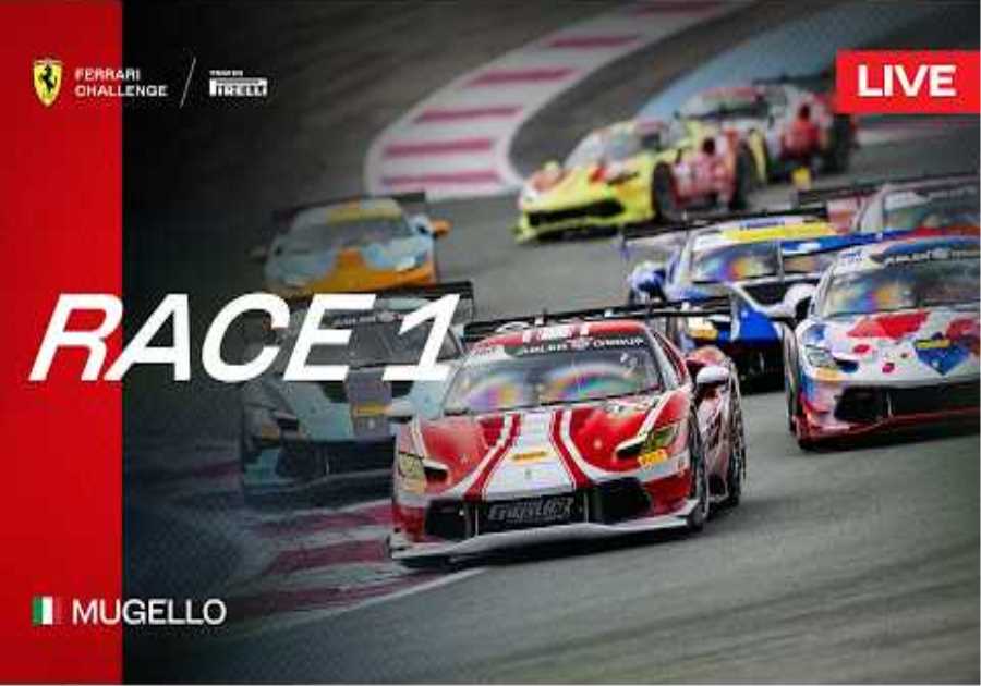 LIVE Ferrari Challenge Europe - Mugello, Race 1