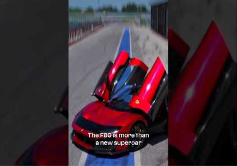 When Jimmy Lin got his #FerrariF80 in Maranello, he fulfilled a childhood dream. #Ferrari