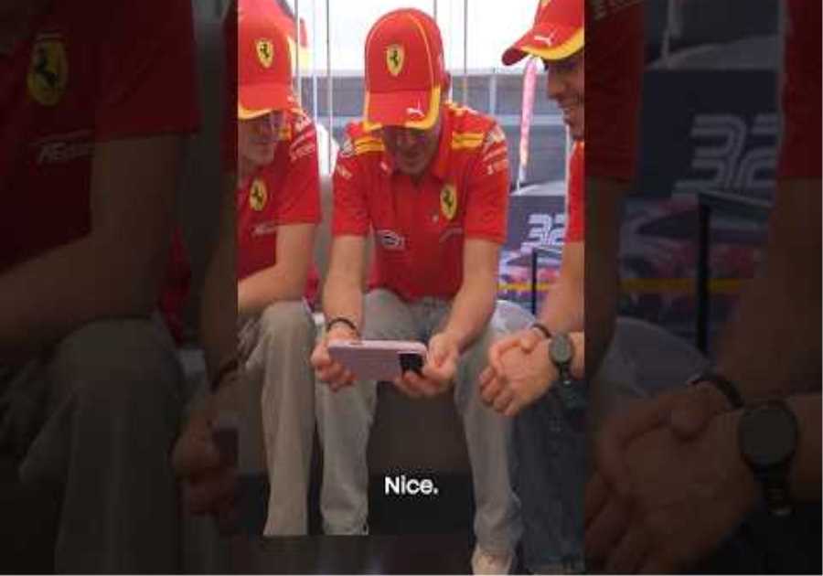 This is how seeing the Ferrari Hypersail livery for the first time went: