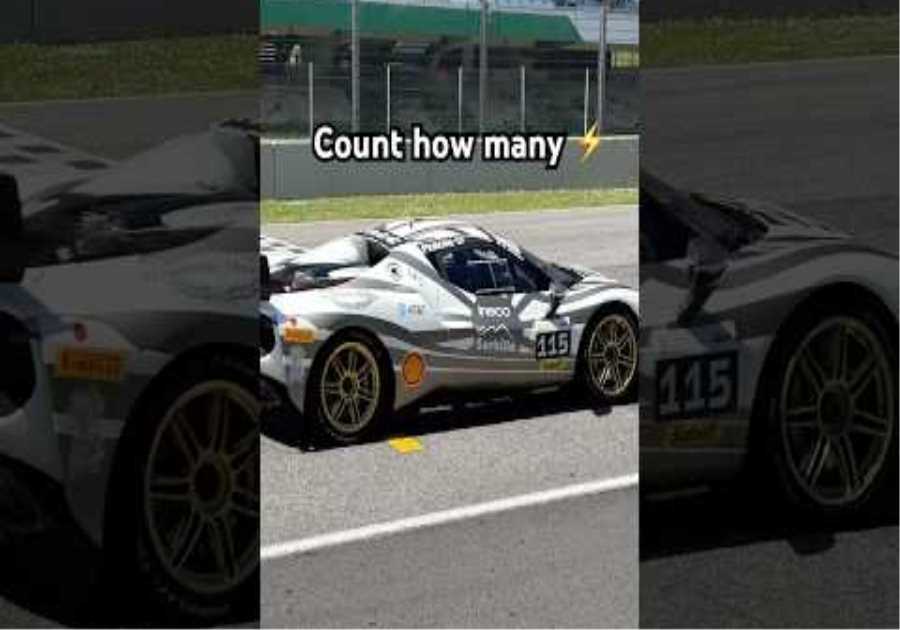 How many passes? 👀#FerrariChallenge