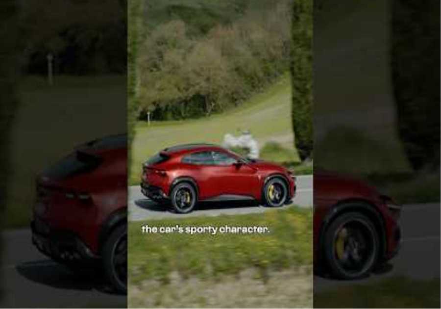 Focus on sportiness, with the new #FerrariPurosangue  #HandlingSpeciale configuration. #Ferrari