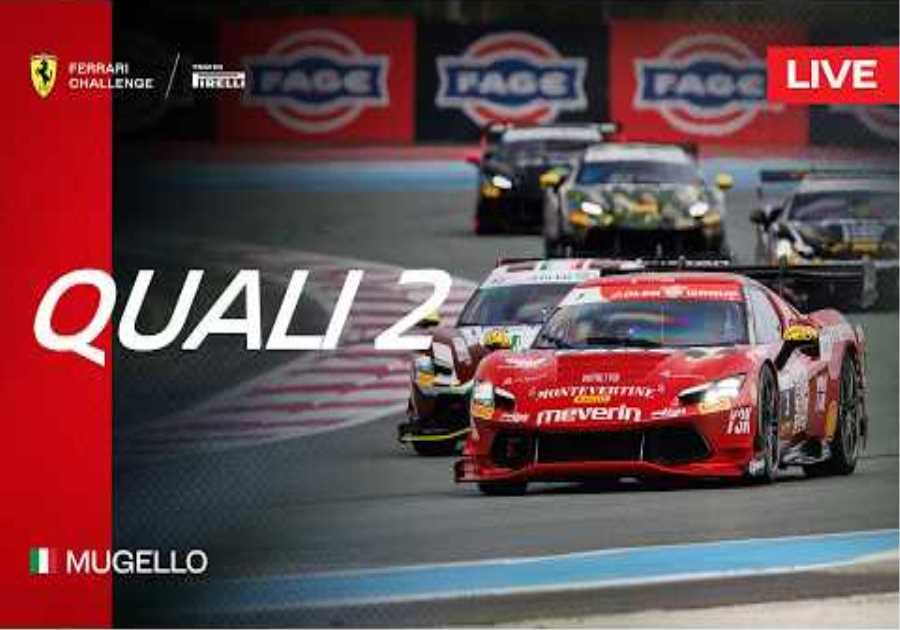 LIVE Ferrari Challenge Europe - Mugello, Qualifying 2