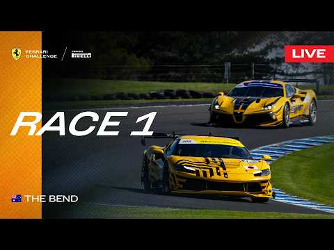 LIVE Ferrari Challenge Australasia - The Bend, Race 1
