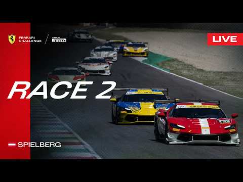 LIVE Ferrari Challenge Europe - Spielberg, Race 2 - Trofeo Pirelli & Trofeo Pirelli AM
