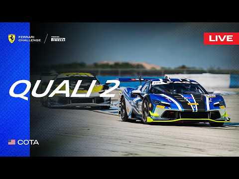 LIVE Ferrari Challenge North America - COTA, Qualifying 2