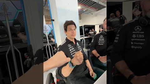 Toto back in the hot seat 🔥 #mercedes #mercedesf1 #formula1 #f1 #totowolff