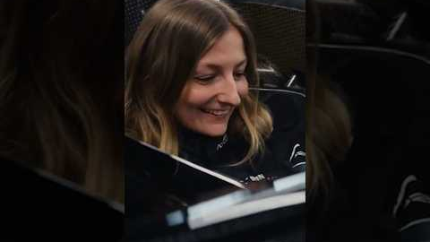 The day Doriane's dream came true ❤️ #mercedes #f1 #formula1 #dorianepin
