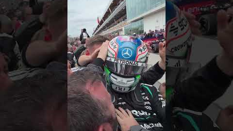 Four in a row for Kimi 🏆🏆🏆🏆 #mercedesf1 #kimiantonelli #f1