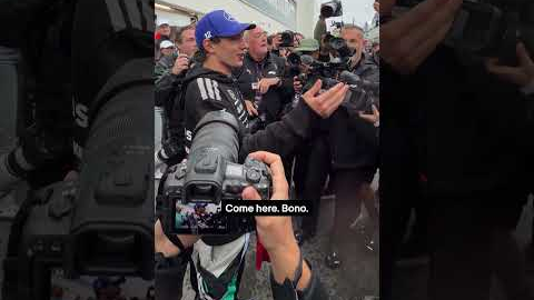 Five out of five in 2026 for the Team 🏆  #mercedesf1 #kimiantonelli #f1