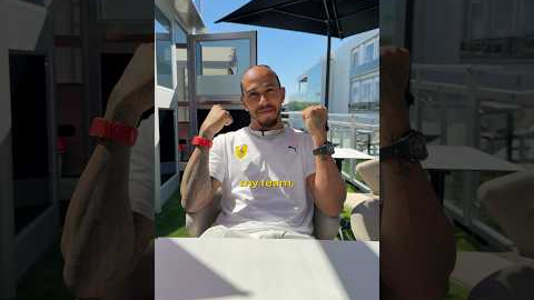 A very special good luck message for The Arsenal 🔴⚪️#F1shorts #F1