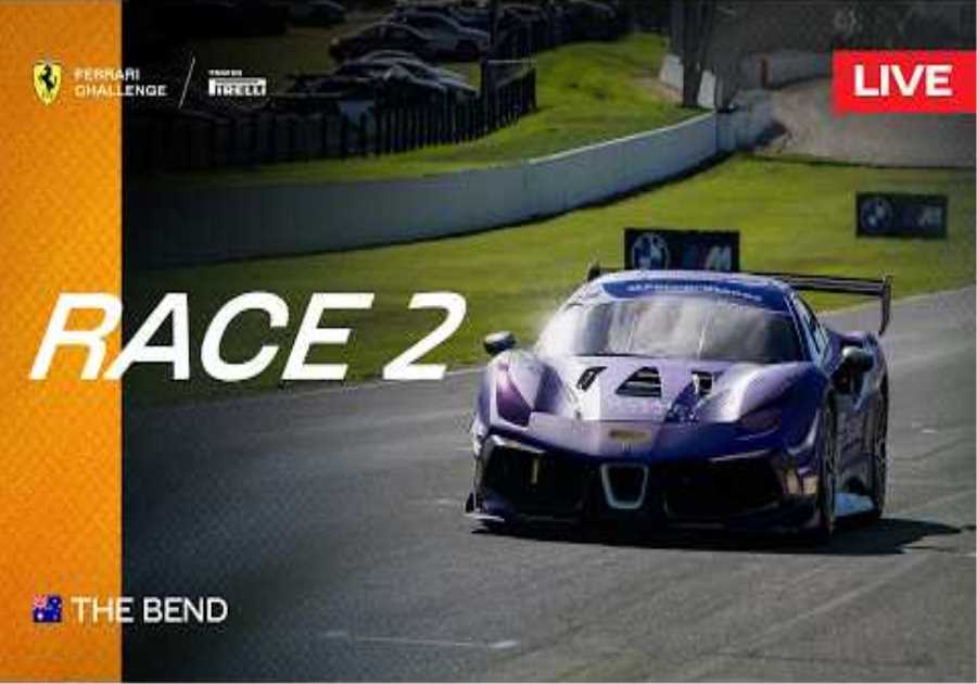 LIVE Ferrari Challenge Australasia - The Bend, Race 2