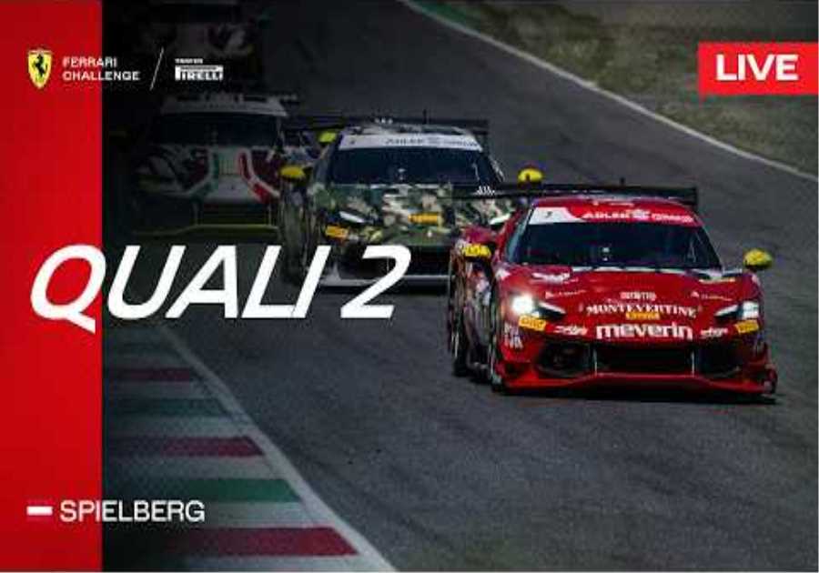 LIVE Ferrari Challenge Europe - Spielberg, Qualifying 2