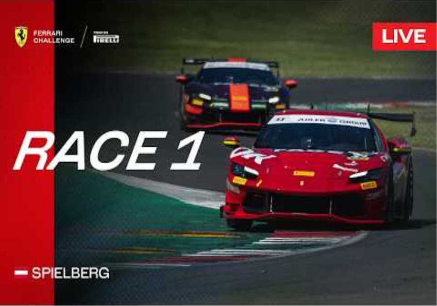 LIVE Ferrari Challenge Europe - Spielberg, Race 1