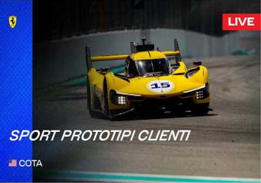 LIVE Ferrari Racing Days - Sport Prototipi Clienti Ferrari 499P Modificata