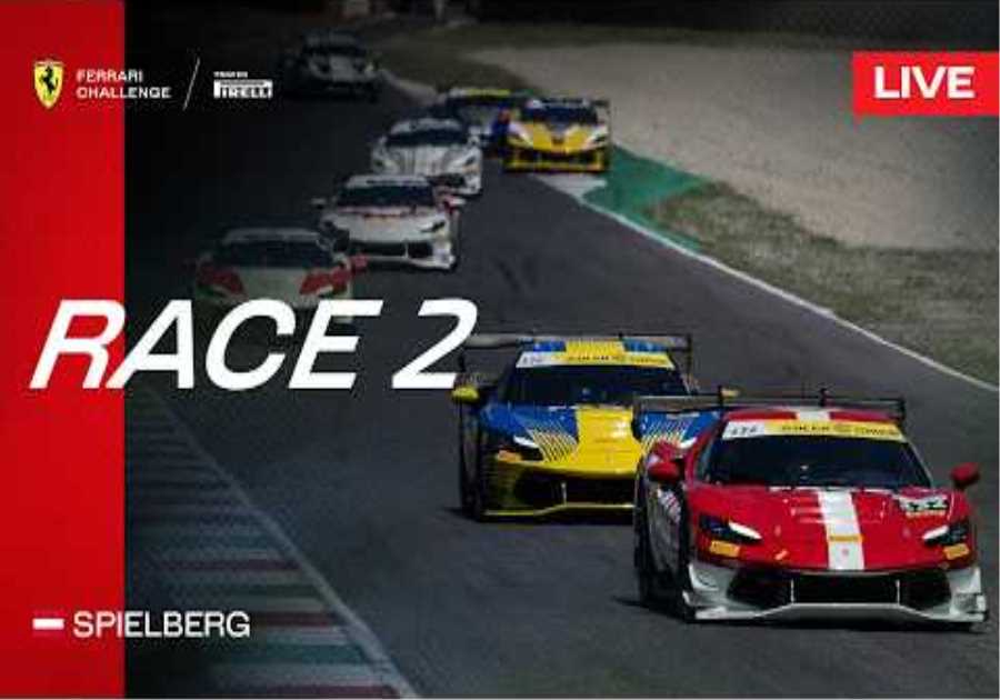 LIVE Ferrari Challenge Europe - Spielberg, Race 2 - Trofeo Pirelli & Trofeo Pirelli AM