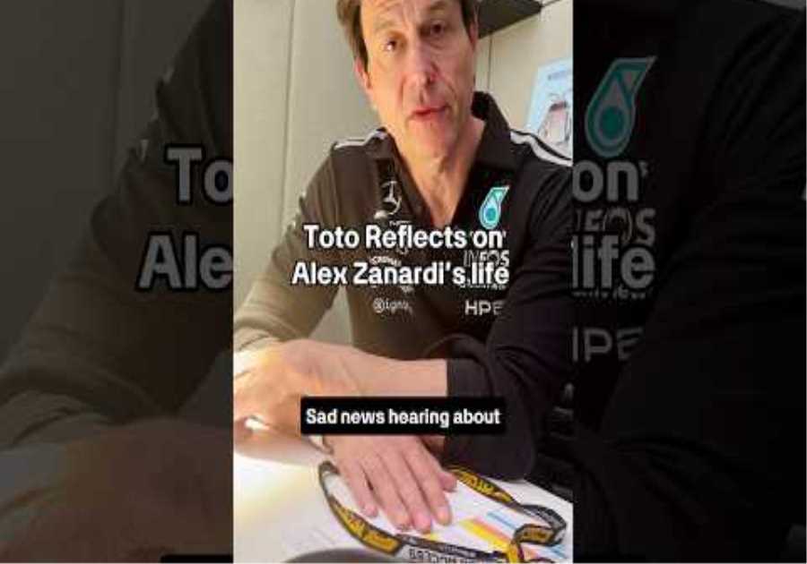 Toto Refects on Alex Zanardi’s Life.