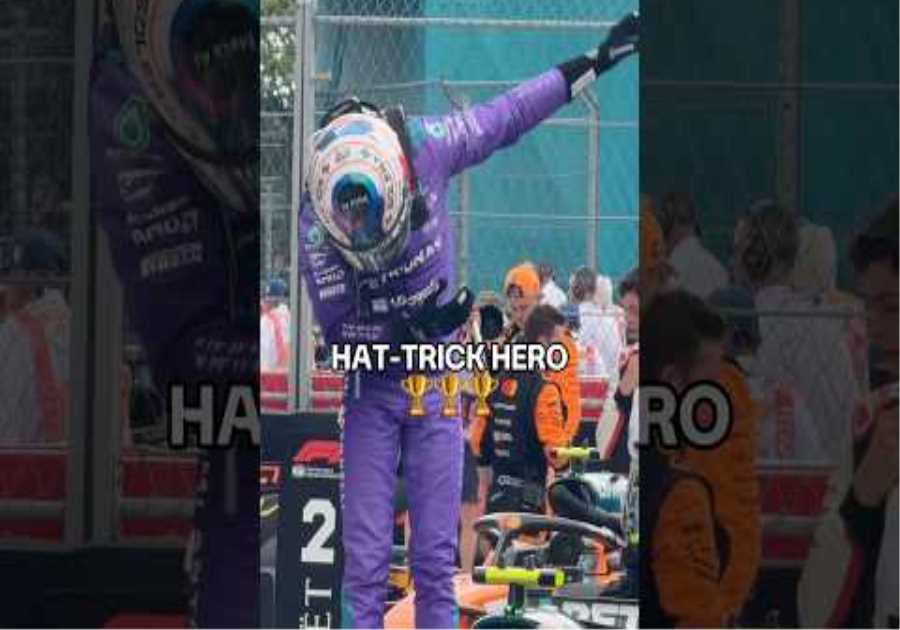 Three race wins in a row for Kimi Antonelli!!! 🏆🏆🏆 #f1 #mercedesf1 #kimiantonelli