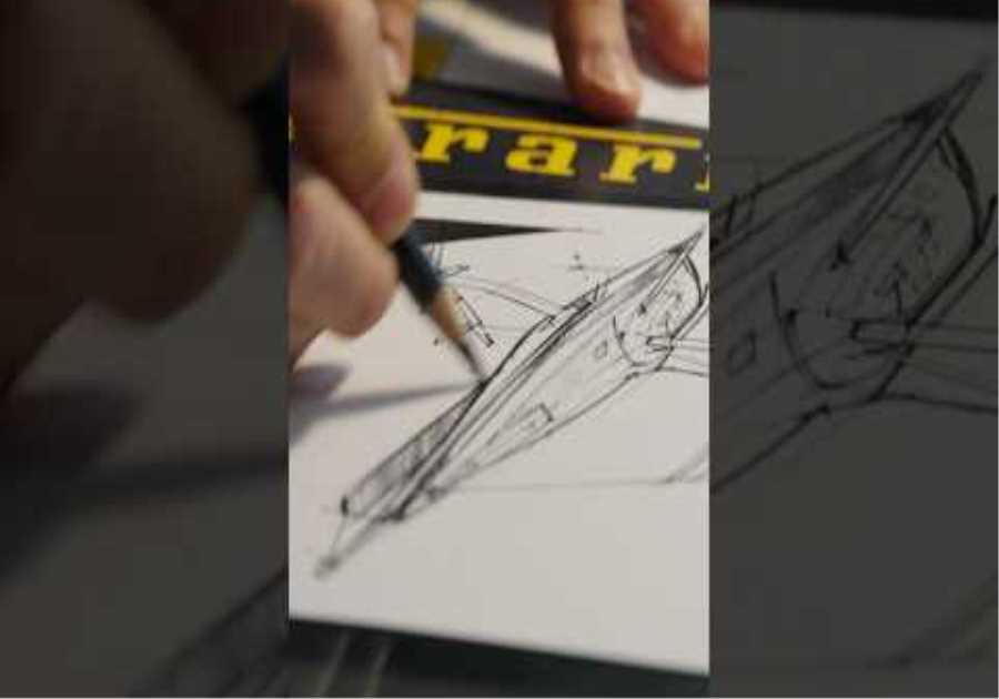 POV: You’re watching the Ferrari Hypersail livery design be brought to life in real time 🌊