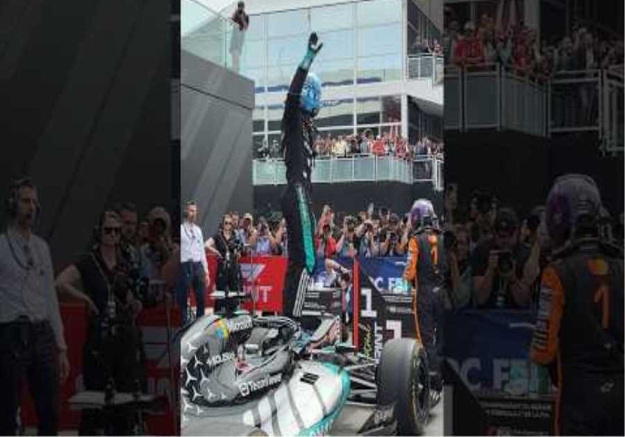 P1 from pole position in the Sprint 🙌 George delivers once again in Montreal 🇨🇦