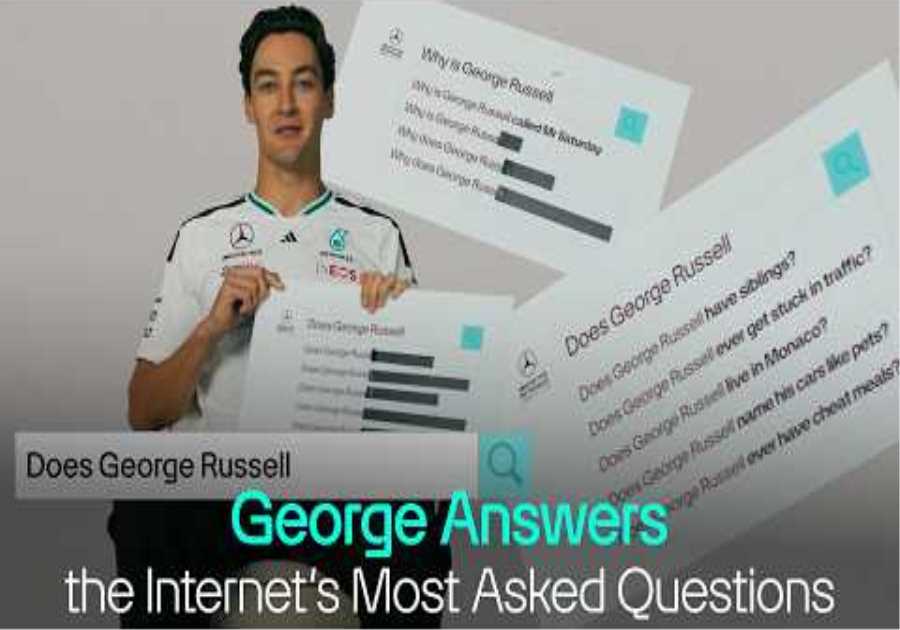George Russell Answers the Internet's Most Asked Questions!