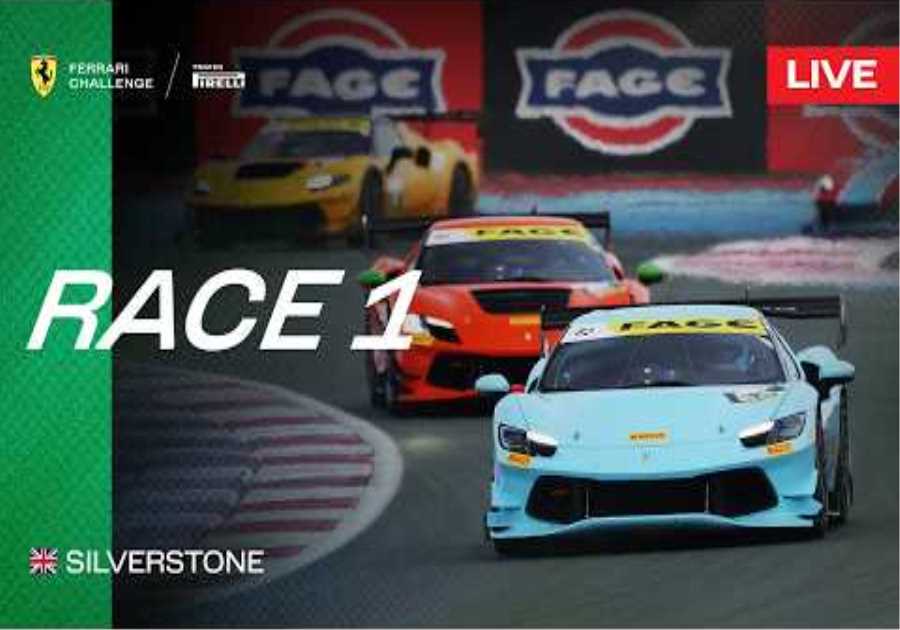 LIVE Ferrari Challenge UK - Silverstone Race 1