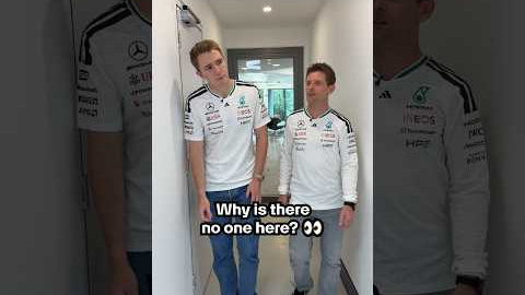 Hang on a minute...why is there no one here?! 👀 #f1 #explainer #mercedesf1