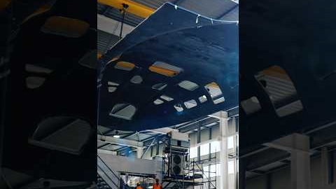At the Ferrari Hypersail shipyard, another major element has joined the hull: the coachroof.