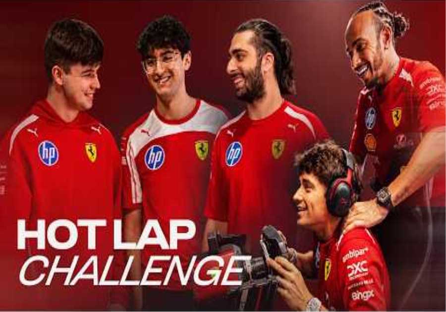 Lewis Hamilton and Charles Leclerc vs. Scuderia Ferrari HP Esports Team!
