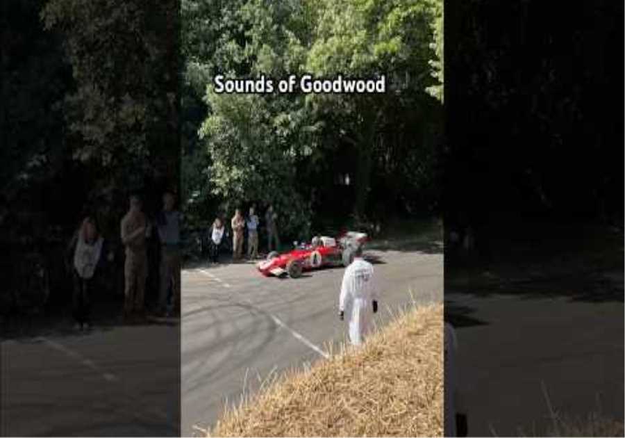 Taking a step back into the past at Goodwood FOS 🎞️🇬🇧 #FOS #FerrariRaces