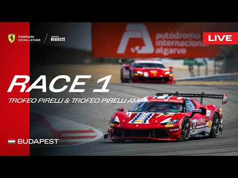 LIVE Ferrari Challenge Europe - Budapest, Race 1 - Trofeo Pirelli & Trofeo Pirelli AM