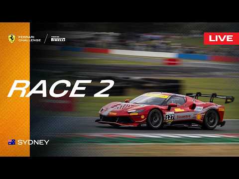 LIVE Ferrari Challenge Australasia - Sydney Motorsport Park, Race 2