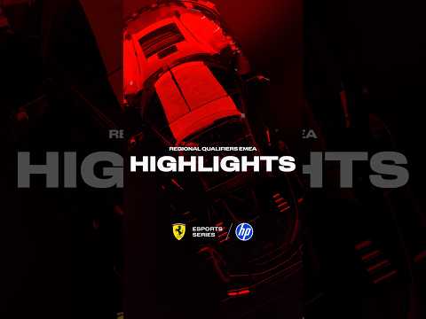 Some of the best bits from our first group of EMEA Regional Qualifiers 🔥 #FerrariEsportsSeries
