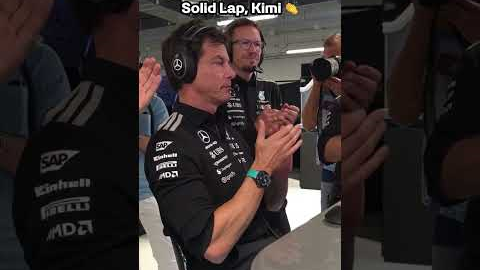 Toto going through all the emotions at the end of that Quali session 😮‍💨  #f1 #mercedesf1 #totowolff