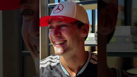 Learning Spanish? Completed it mate 😉 🇪🇸 #mercedesf1 #georgerussell #f1shorts
