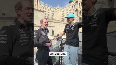 We're feeling much better this year 💪 #f1 #mercedesf1 #georgerussell