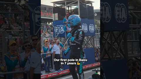 WHAT A LAP GEORGE!!! 👏👏 #f1 #mercedesf1 #georgerussell