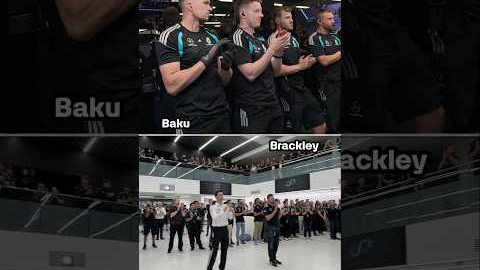 From Baku to Brackley, everyone enjoyed that pole 👏 #f1 #mercedesf1