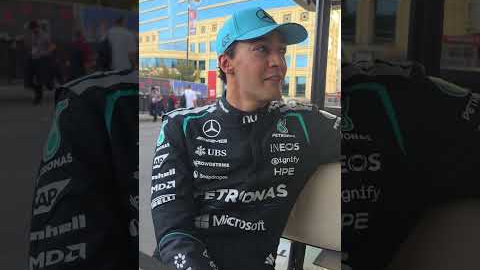 Can't wipe the smile off his face 😍 Incredible lap, George! #f1 #mercedesf1 #georgerussell