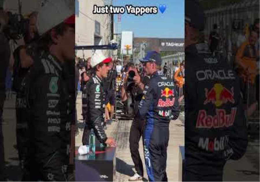 Max VerYappen and Kimi Yaponelli reporting for duty 🤣  #f1 #mercedesf1