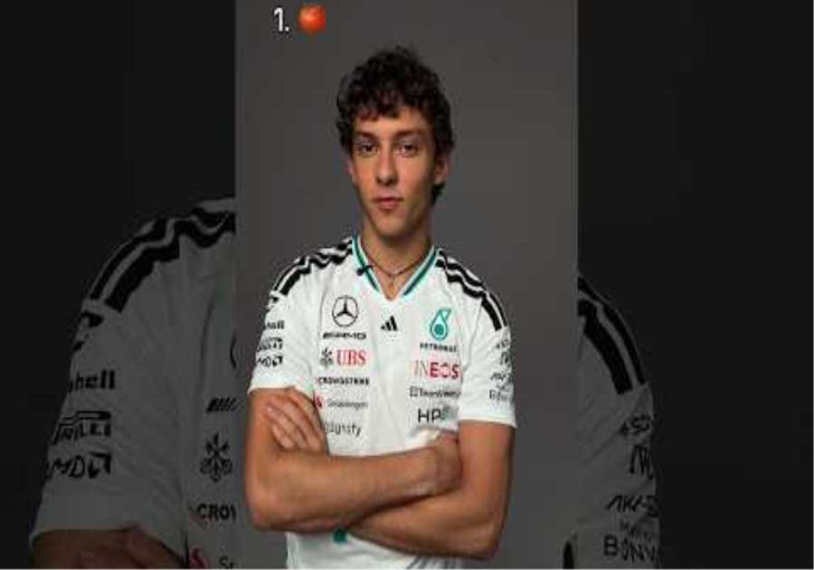 Kimi Antonelli's Top 5 Veggies! 🍅 #f1 #kimiantonelli #mercedesf1