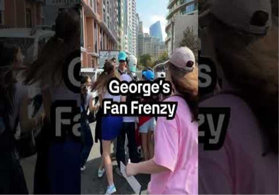 Everyone is a George fan 🩵 #mercedesf1 #georgerussell #f1shorts