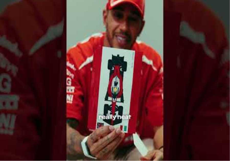 LH feeling the love from all around the world 💌 #F1shorts #F1