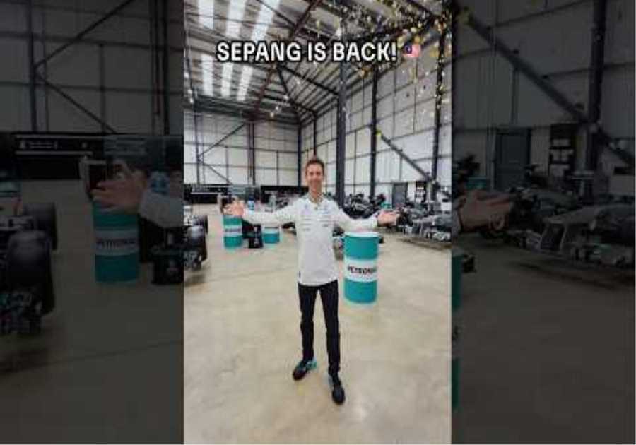 F1 is BACK in Malaysia! Ant's guide to Sepang 🇲🇾🧠 #mercedesf1 #f1shorts #malaysia #sepang