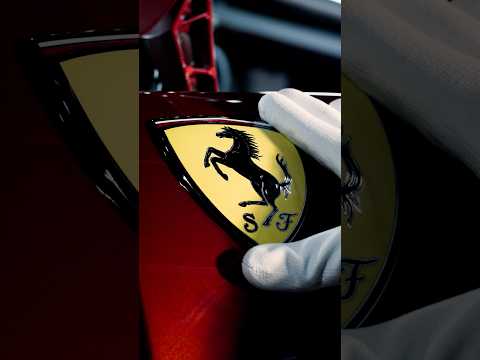 POV: You’re inside the Ferrari assembly line. #Ferrari
